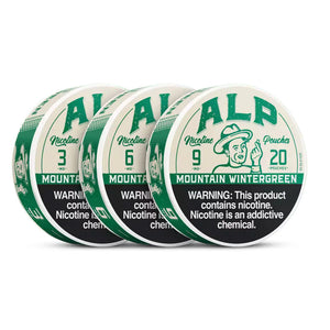 ALP Mountain Wintergreen Nicotine Pouches