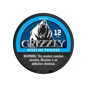 Grizzly Nicotine Pouches Mint