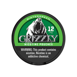 Grizzly Nicotine Pouches Wintergreen