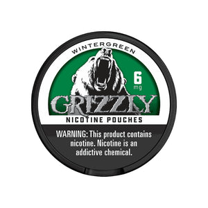 Grizzly Nicotine Pouches Wintergreen