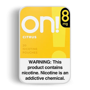 ON! Nicotine Pouches Citrus