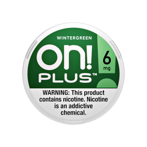 ON! Plus Nicotine Pouches Wintergreen